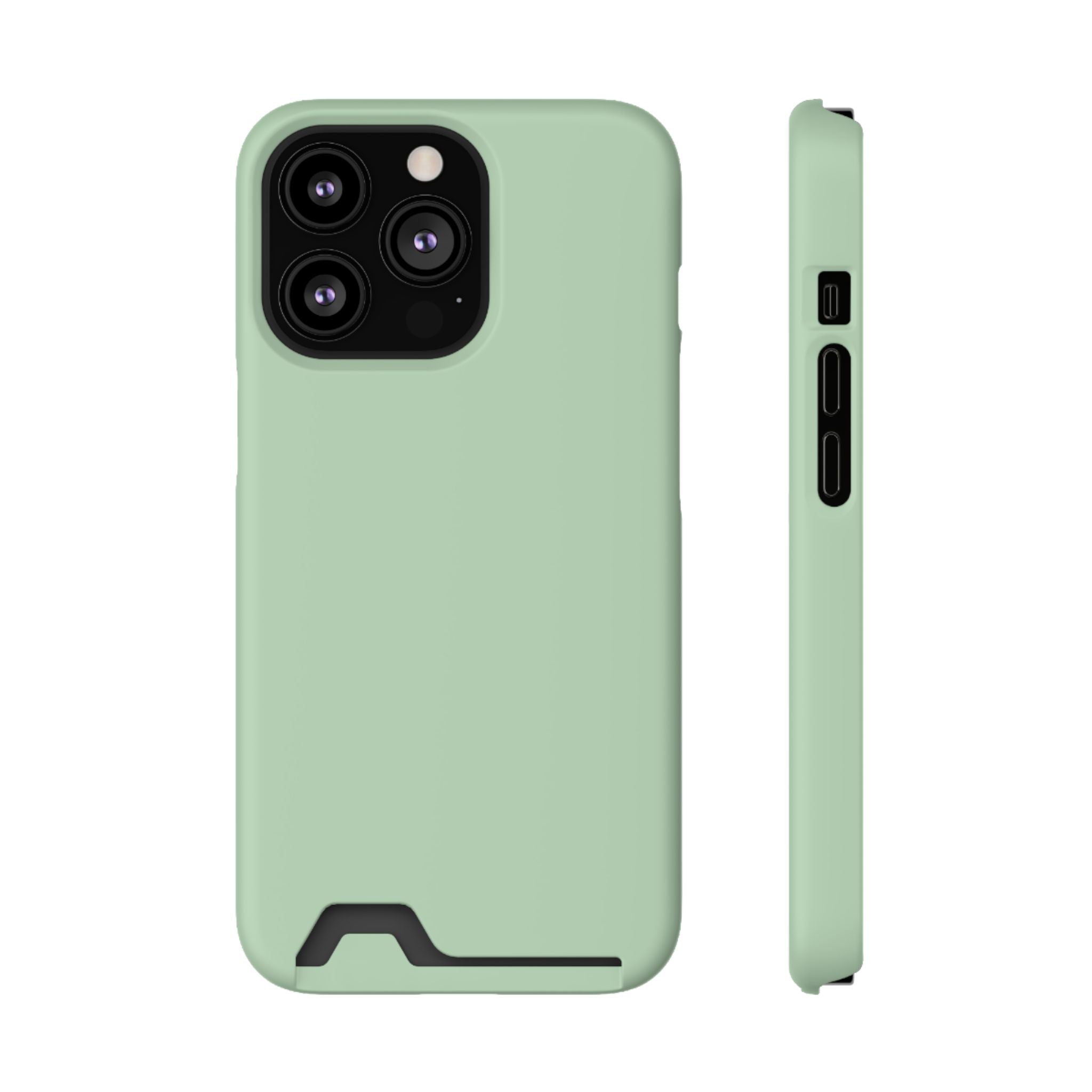 Mint Card-Holder Phone Case