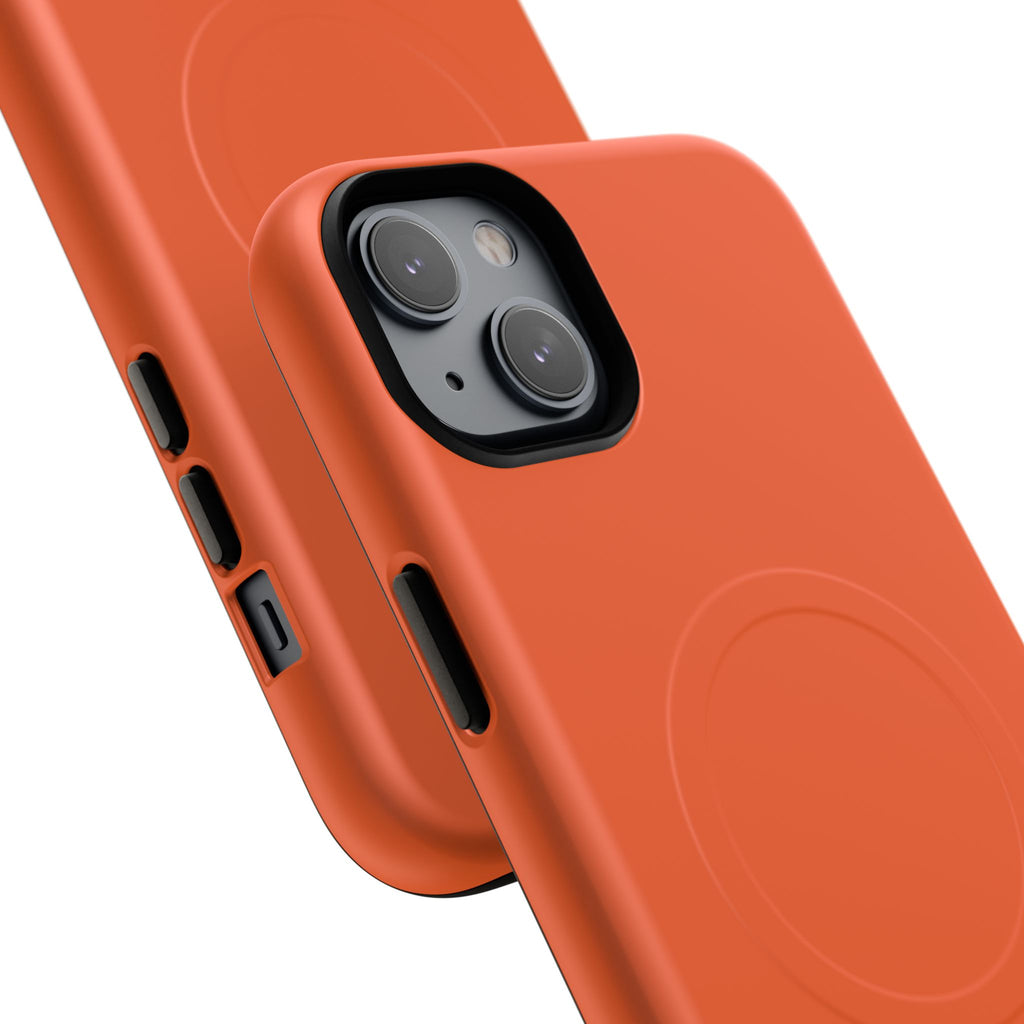 Orange MagSafe Protective Phone Case
