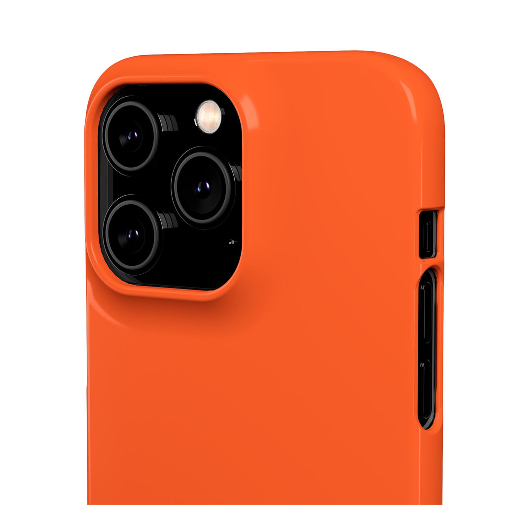 Orange Snap Phone Case