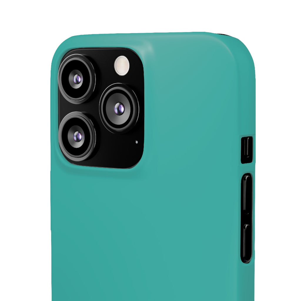 Teal Snap Phone Case