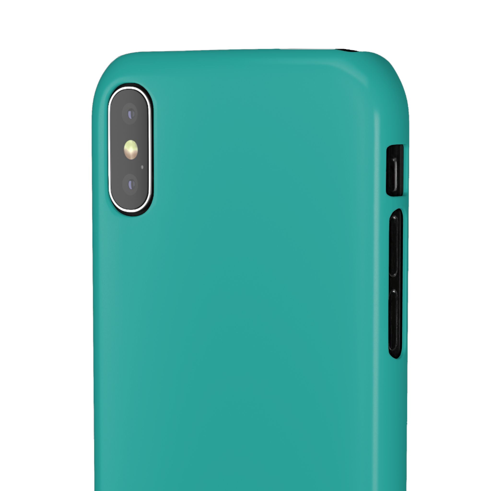 Teal Snap Phone Case