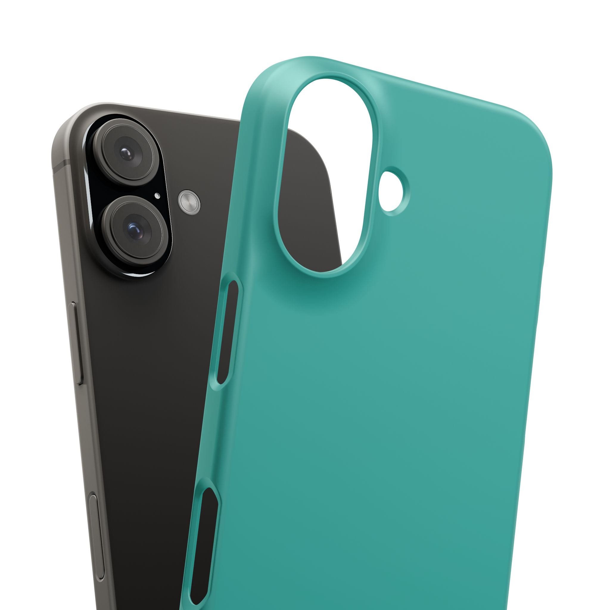 Teal Snap Phone Case