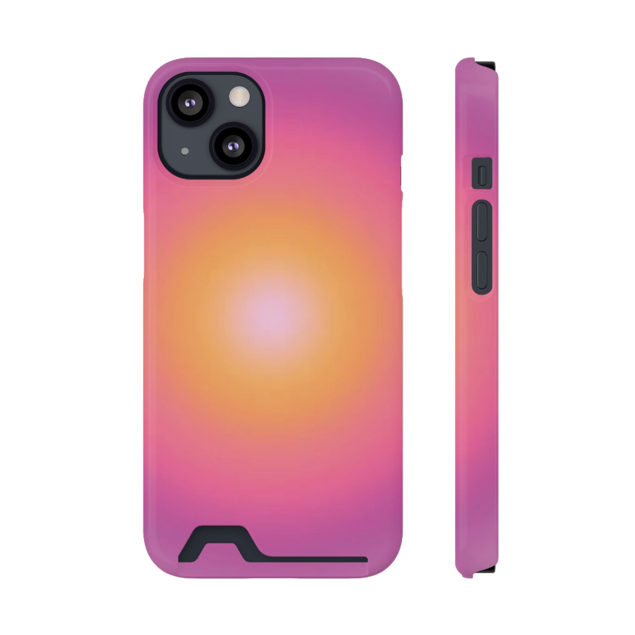 Sunset Gradient Phone Case with Card Holder