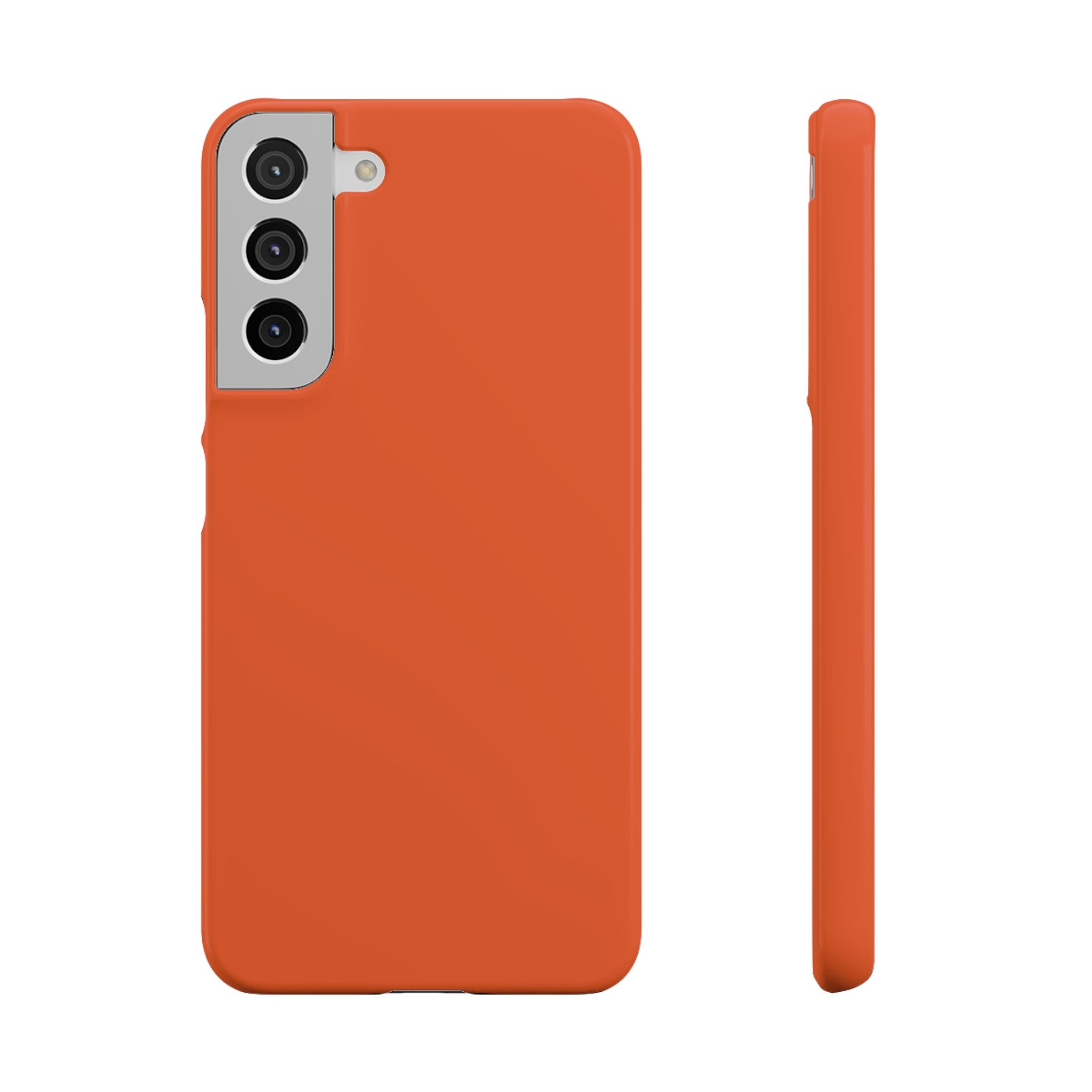 Orange Snap Phone Case