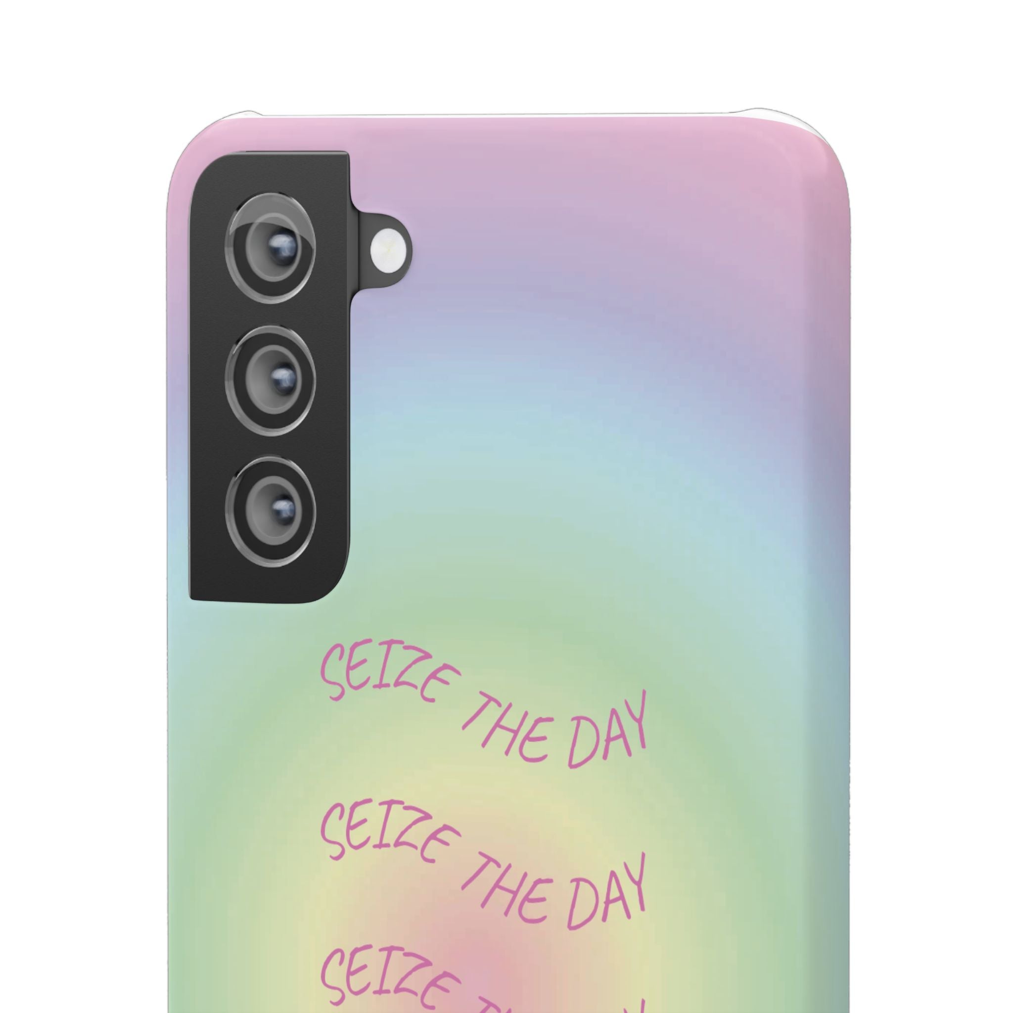 Carpe Diem Bermuda Halo Gradient Snap Phone Case