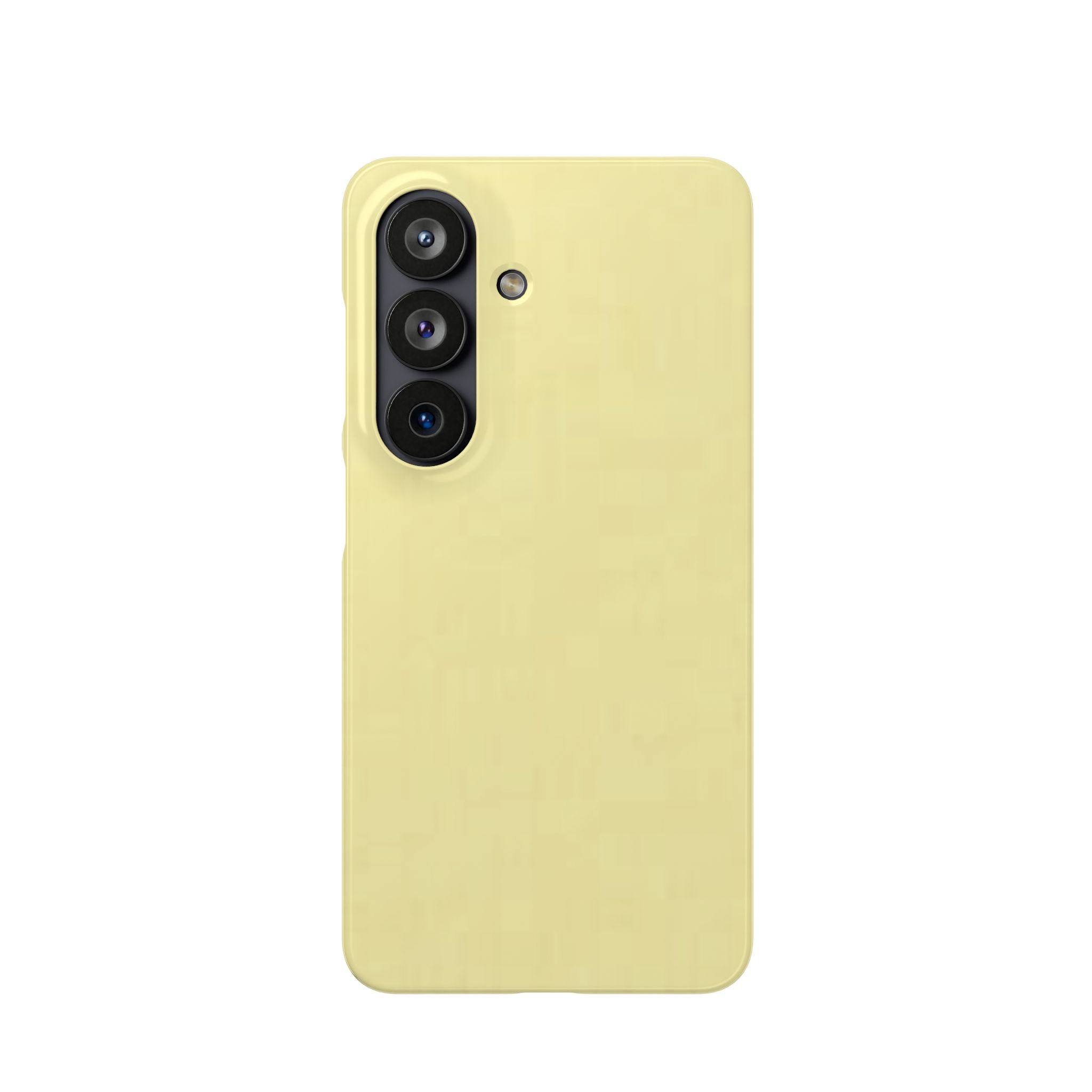 Pale Yellow Snap Phone Case