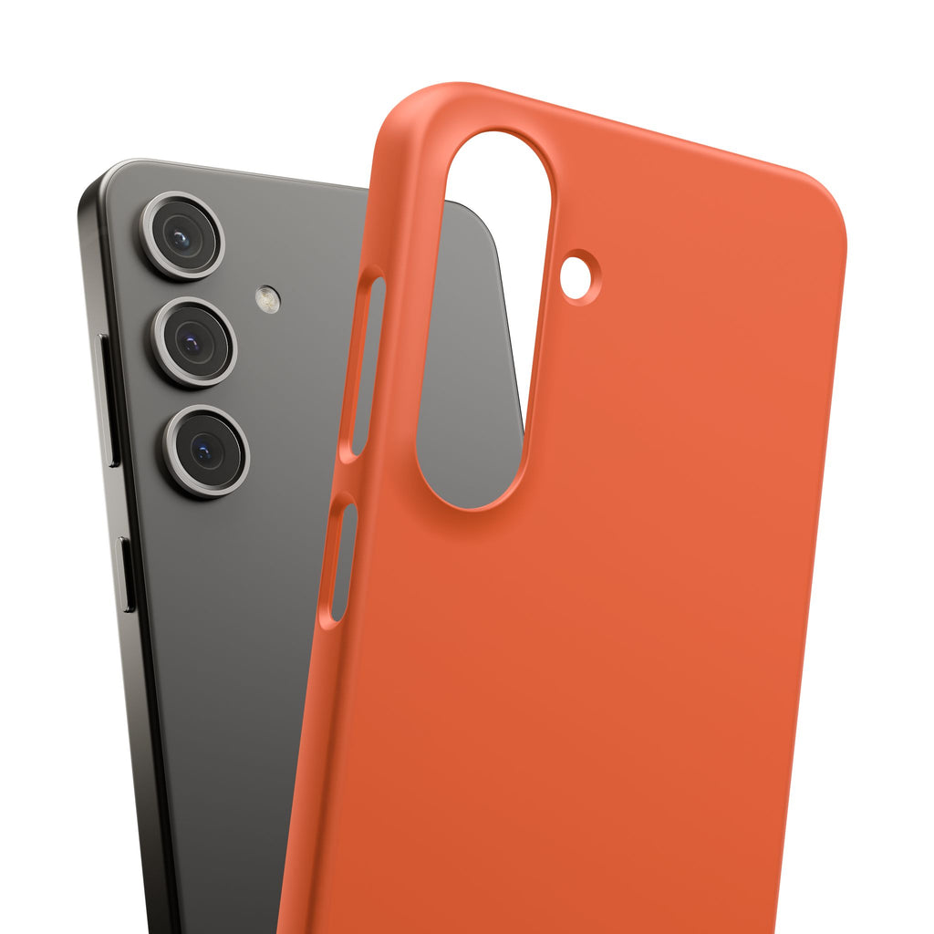 Orange Snap Phone Case