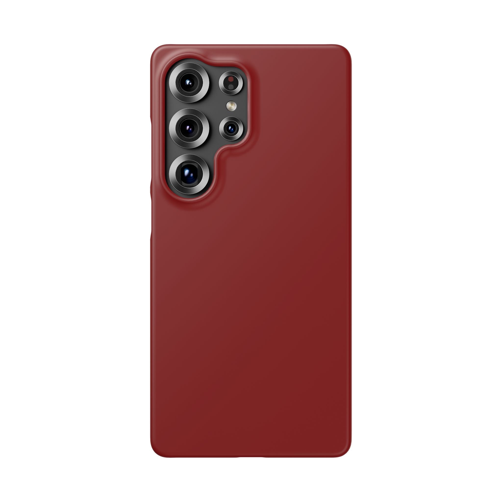 Dark Red Snap Phone Case