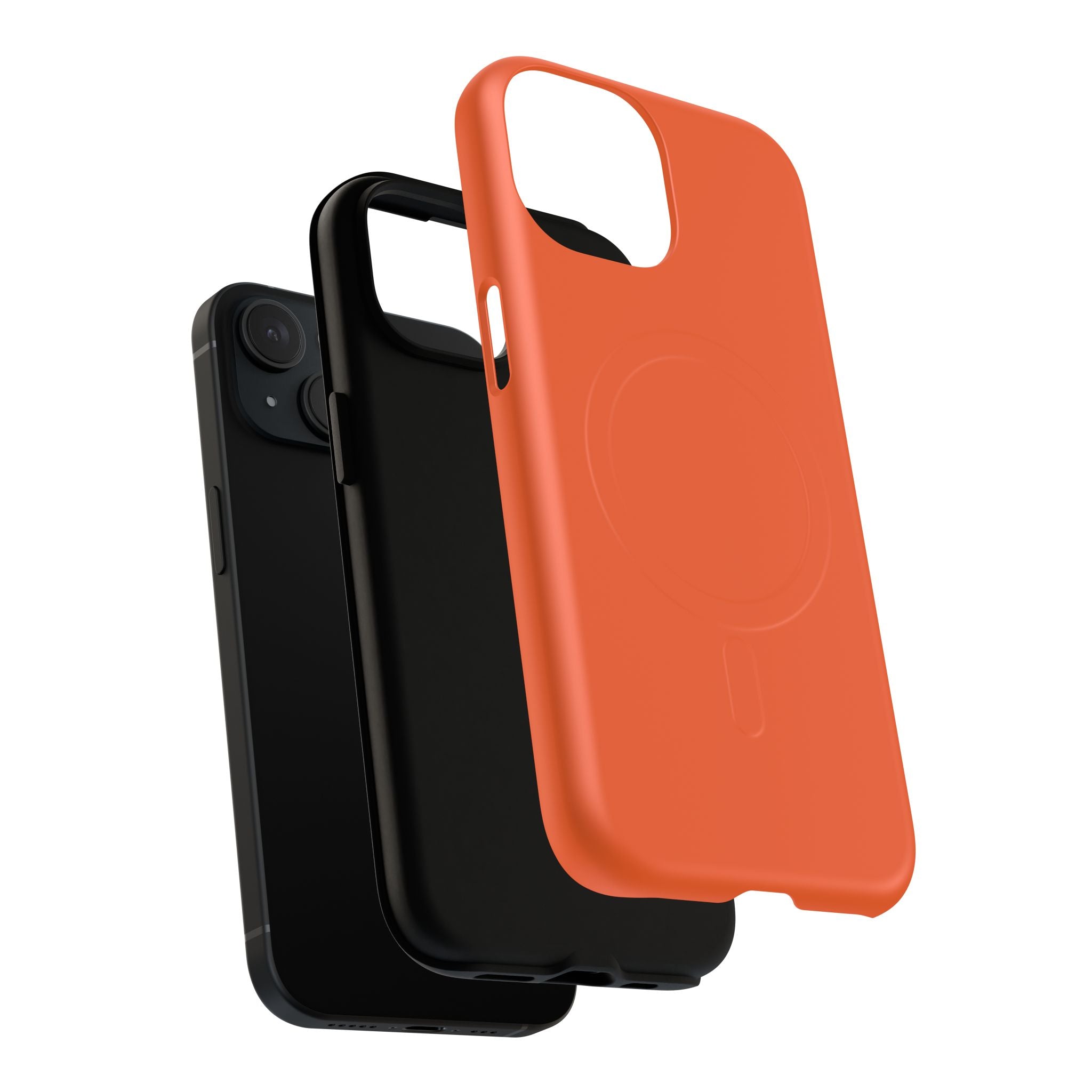 Orange MagSafe Protective Phone Case