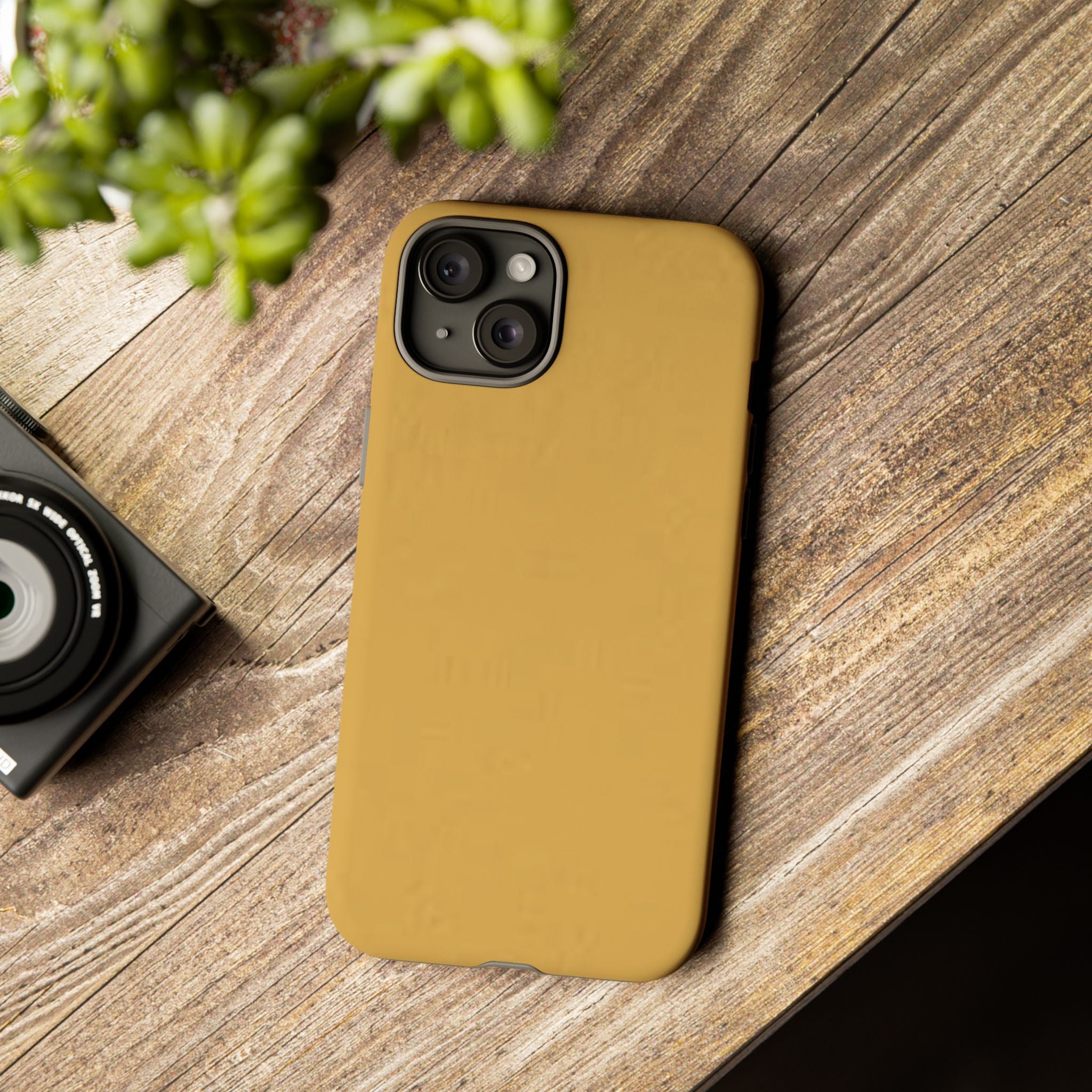 Mustard Protective Phone Case