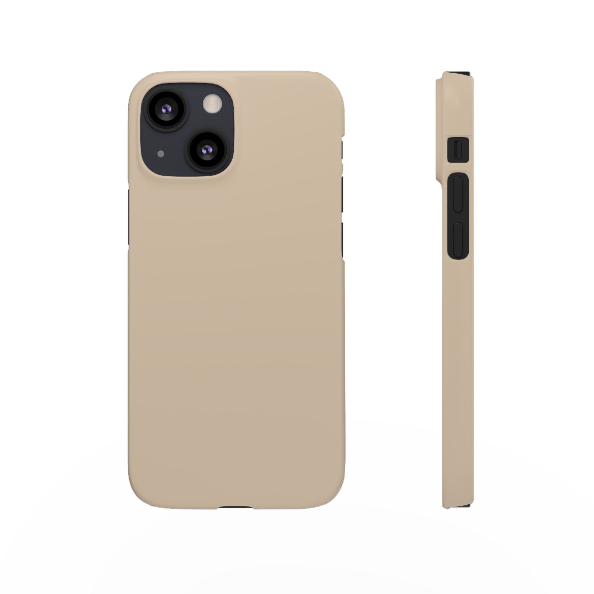 Beige Snap Phone Case