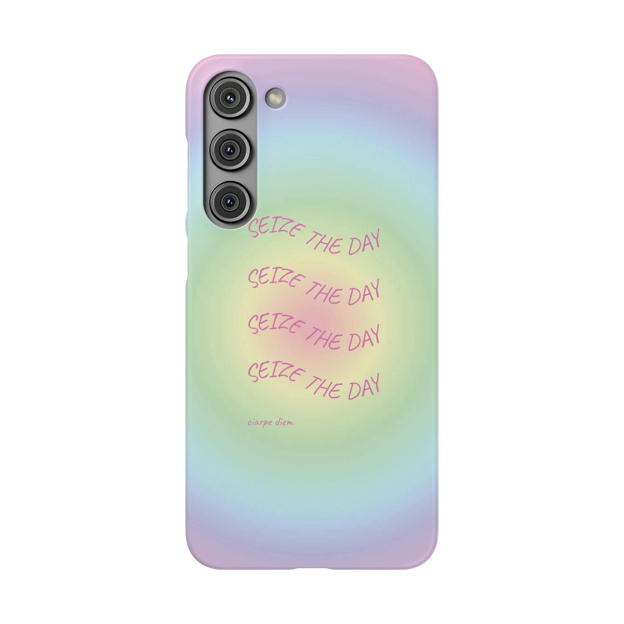 Carpe Diem Bermuda Halo Gradient Snap Phone Case