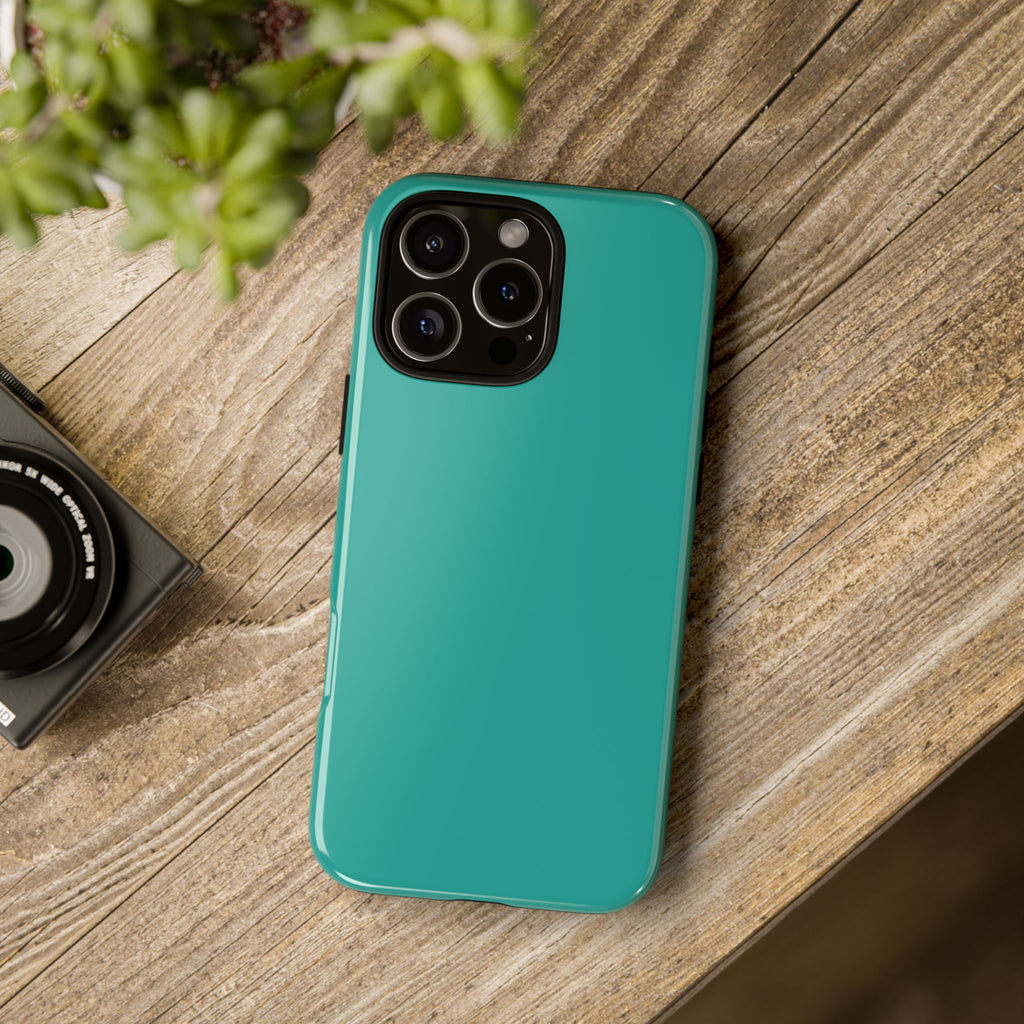 Teal Protective Phone Case
