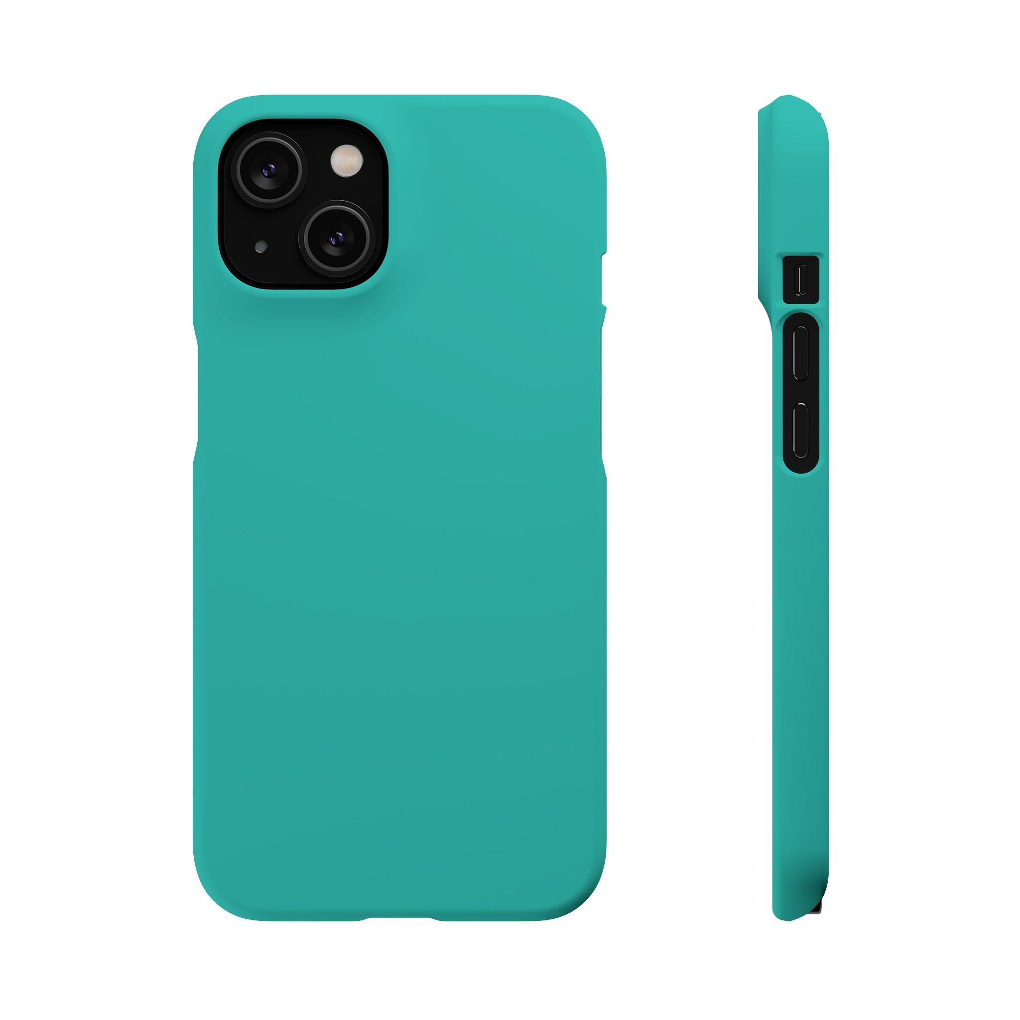 Teal Snap Phone Case