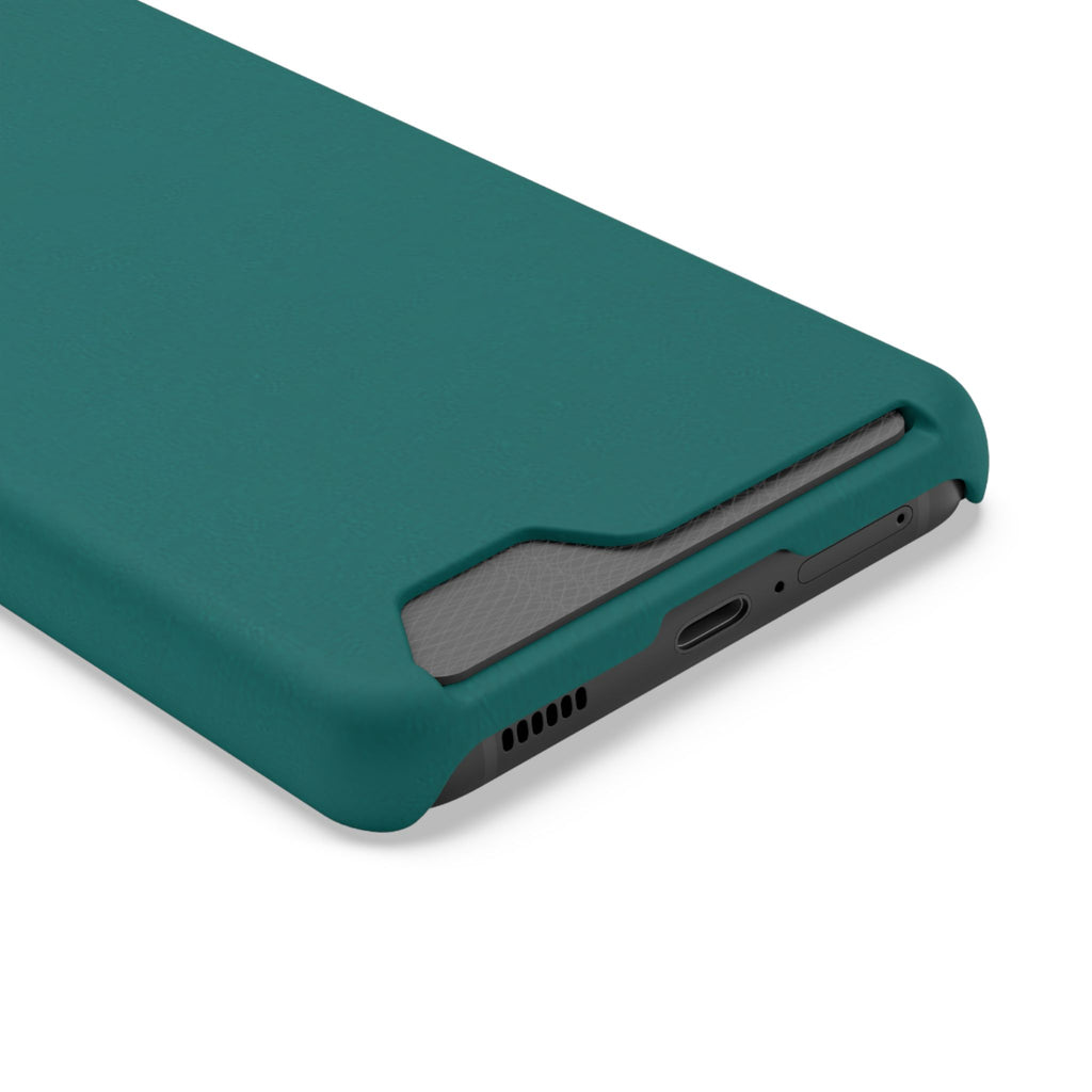 Sea Green Card Holder Phone Case