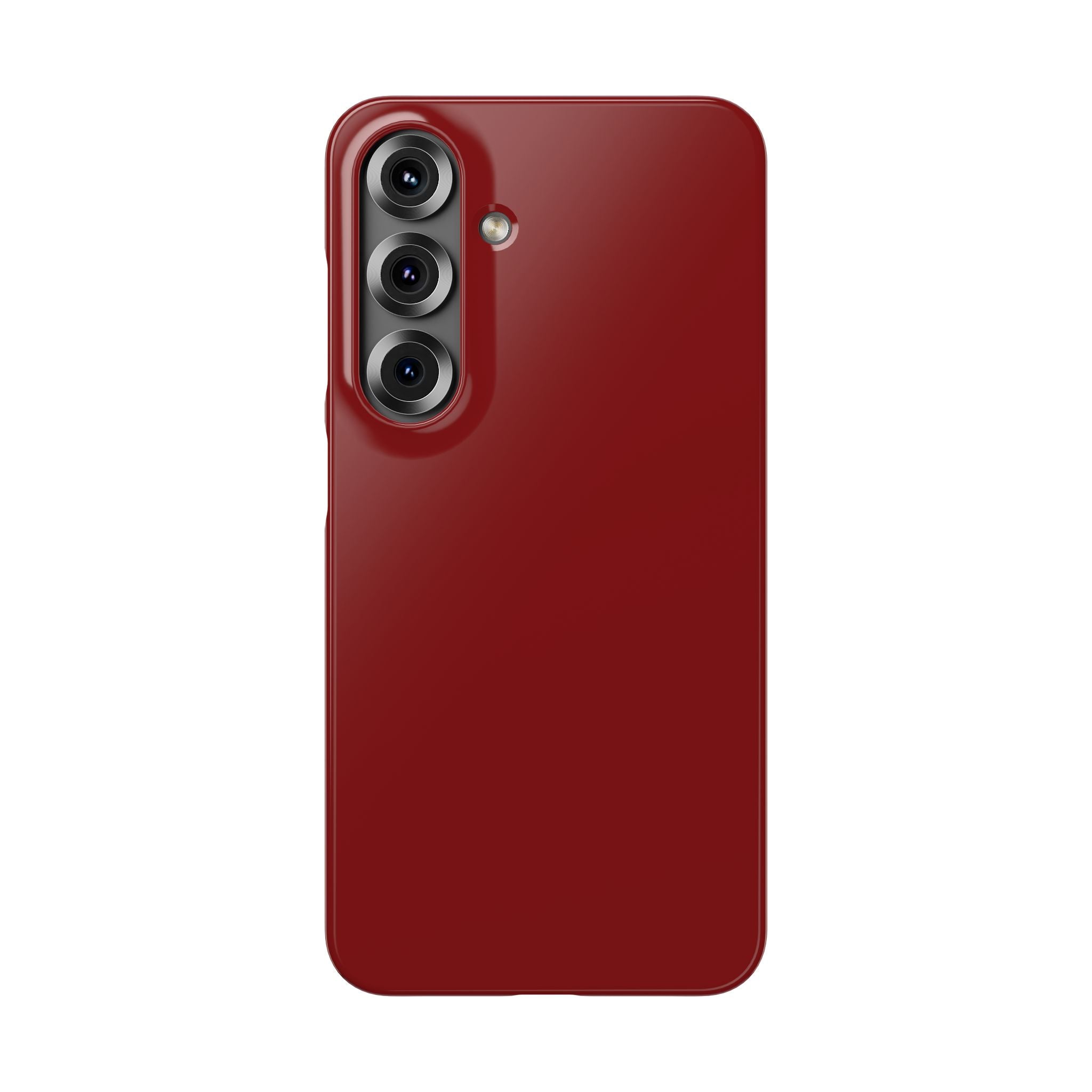 Dark Red Snap Phone Case