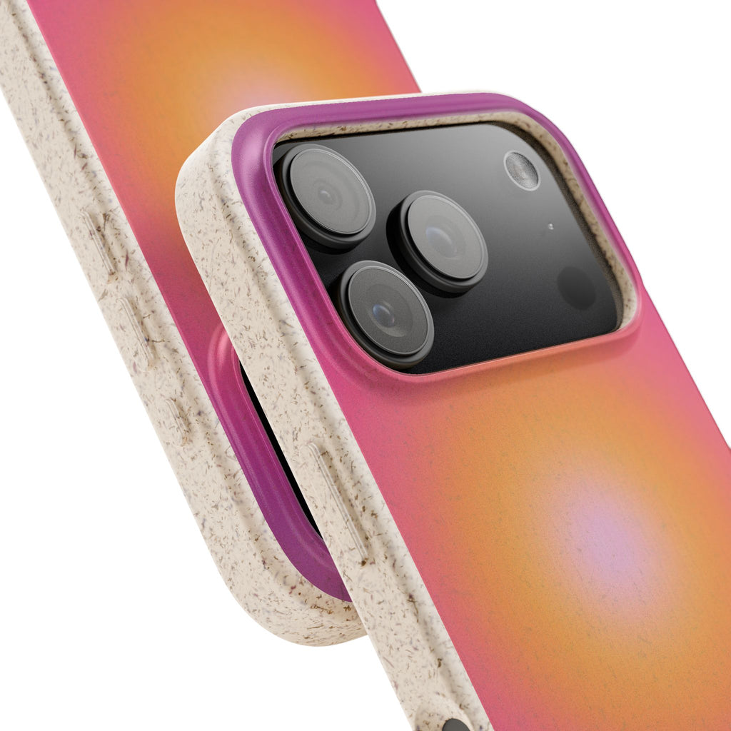 Sunset Glow Biodegradable Phone Case -  Eco-Friendly Cover