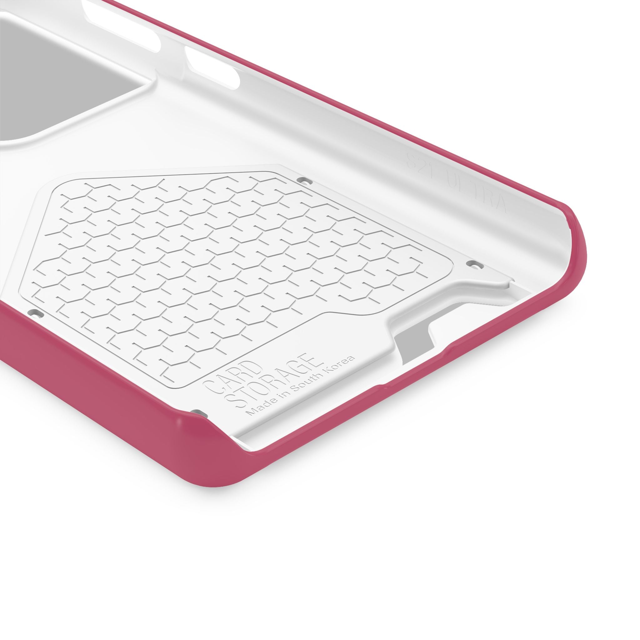 Raspberry Card Holder Phone Case