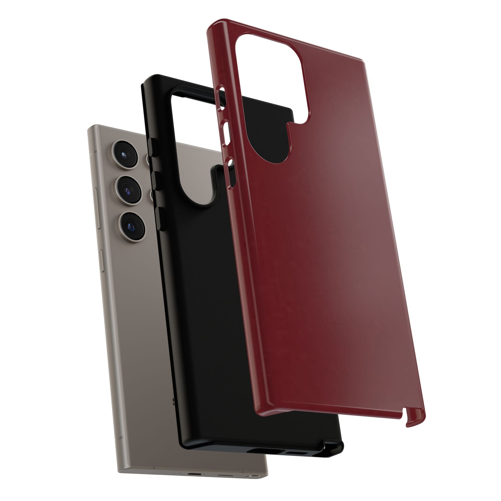 Dark Cherry Protective Phone Case