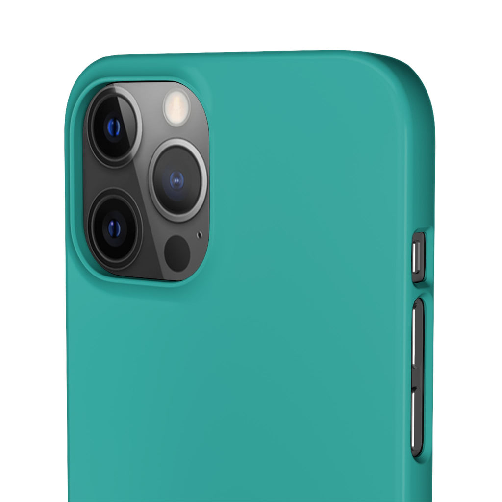 Teal Snap Phone Case