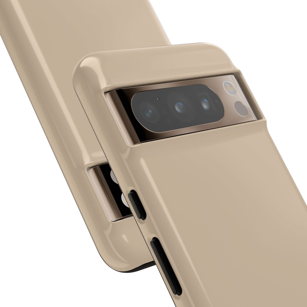 Beige Protective Phone Case