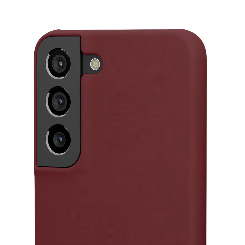 Dark Cherry Snap Phone Case