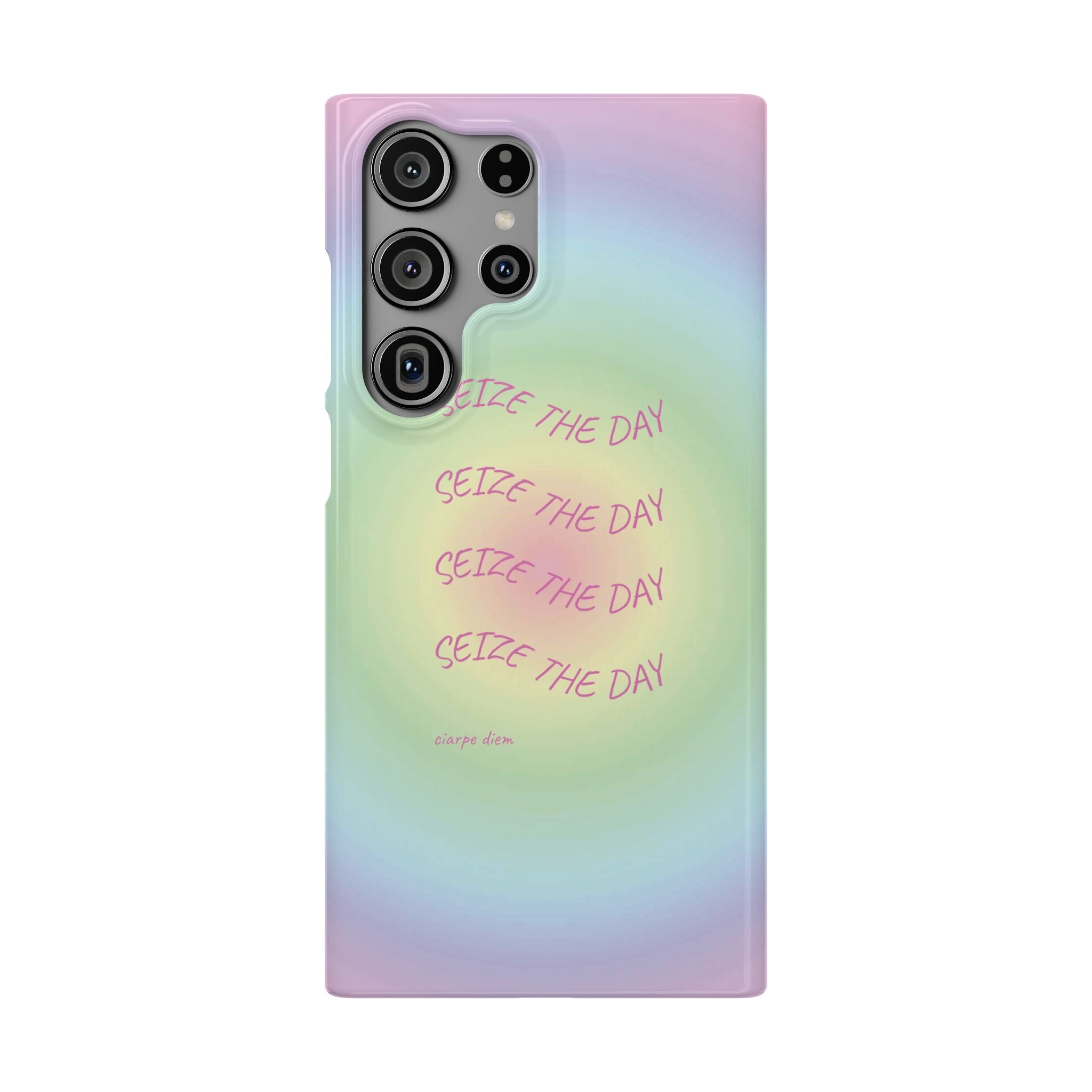Carpe Diem Bermuda Halo Gradient Snap Phone Case
