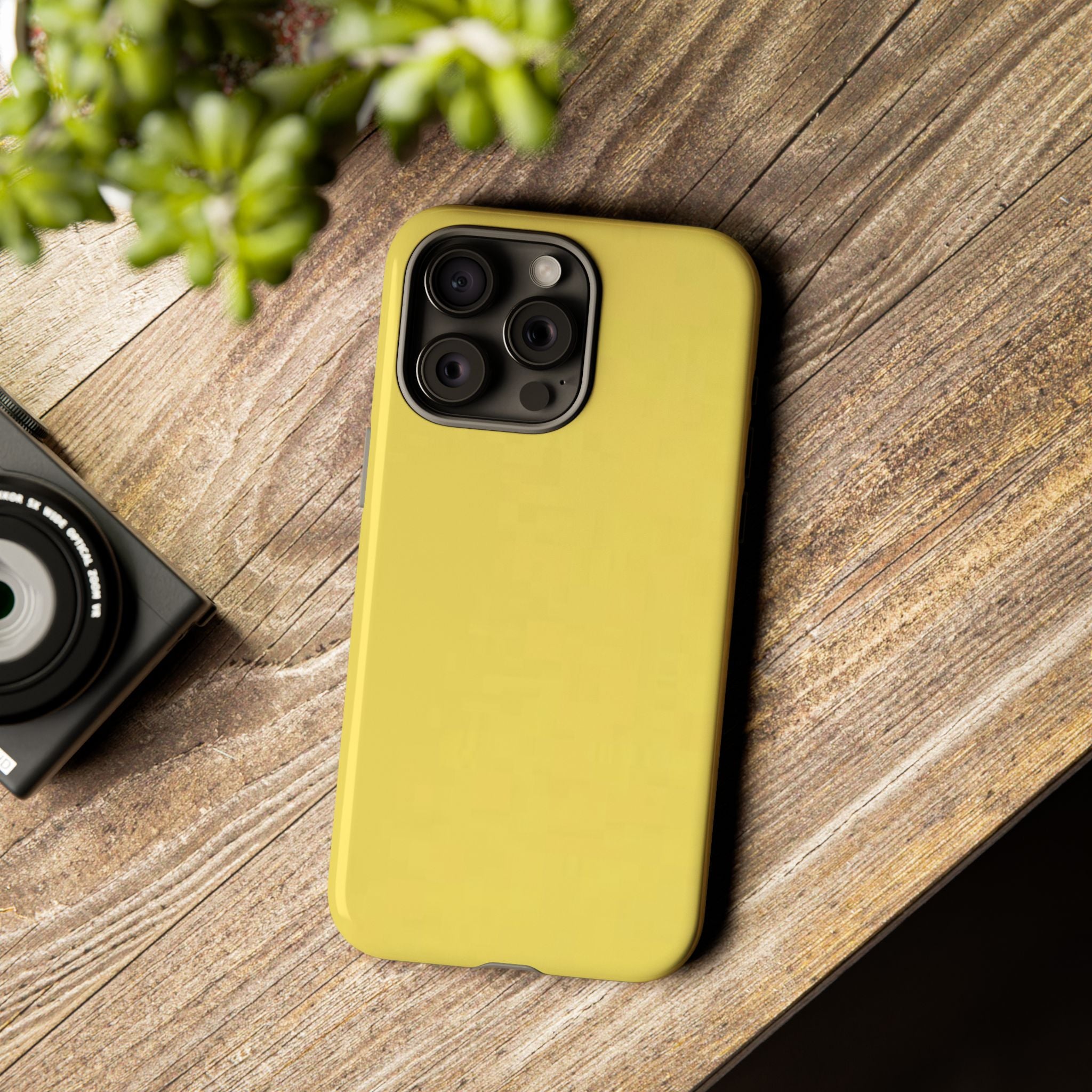 Yellow Protective Phone Case