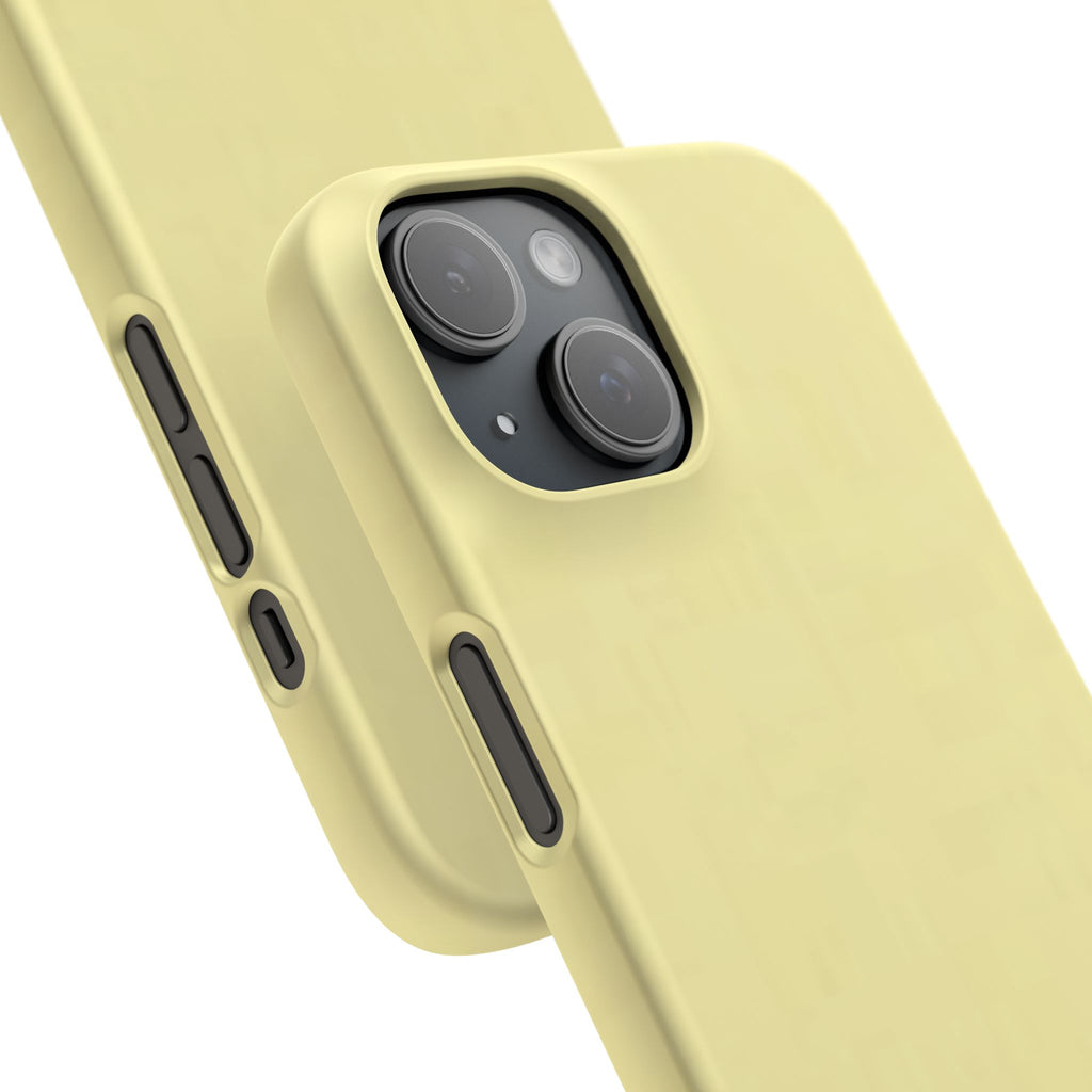 Pale Yellow Snap Phone Case