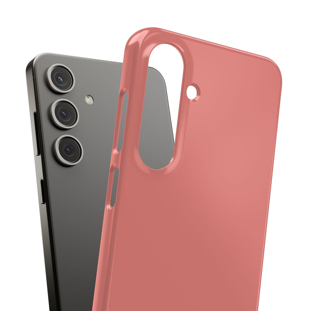 Frosty Pink Snap Phone Case