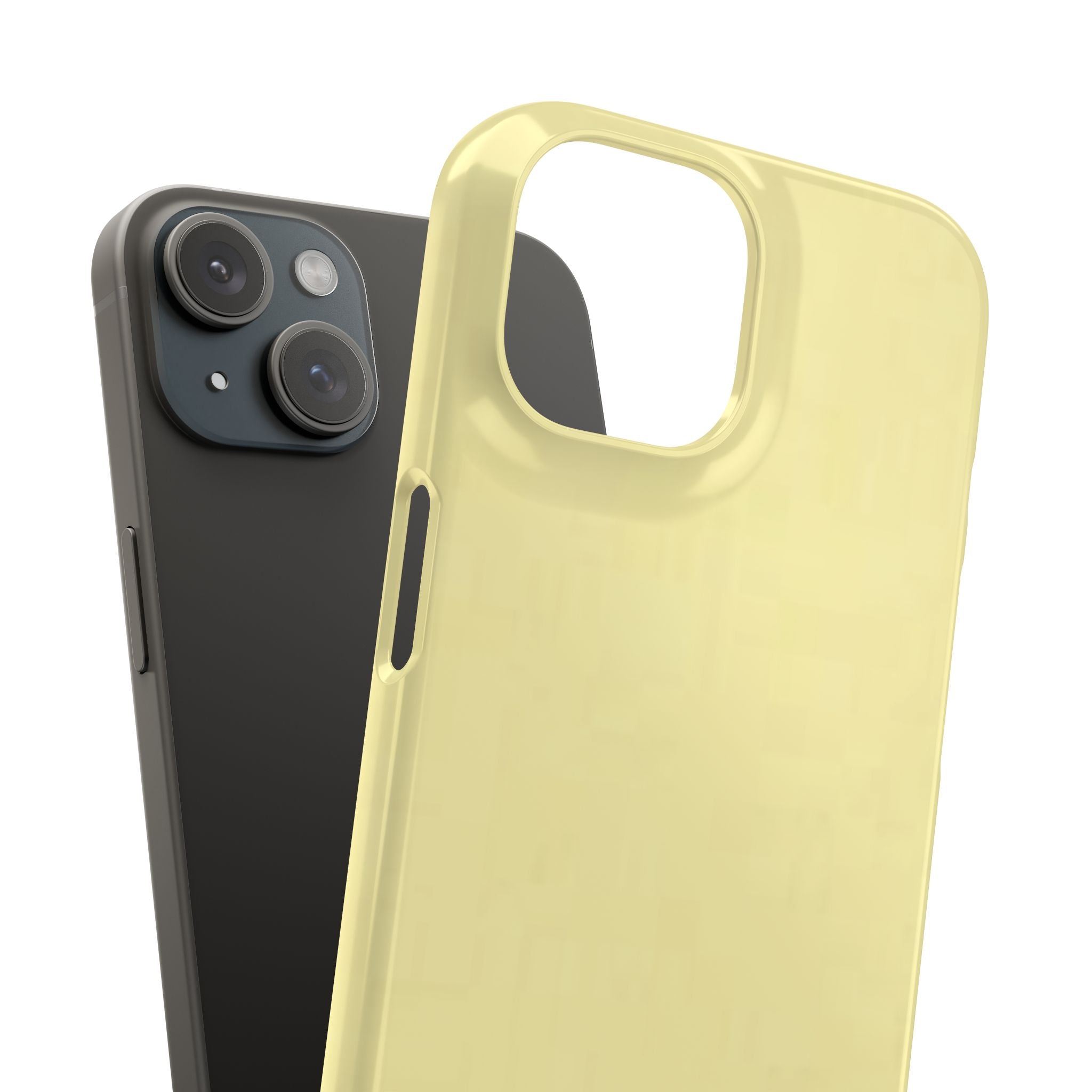 Pale Yellow Snap Phone Case