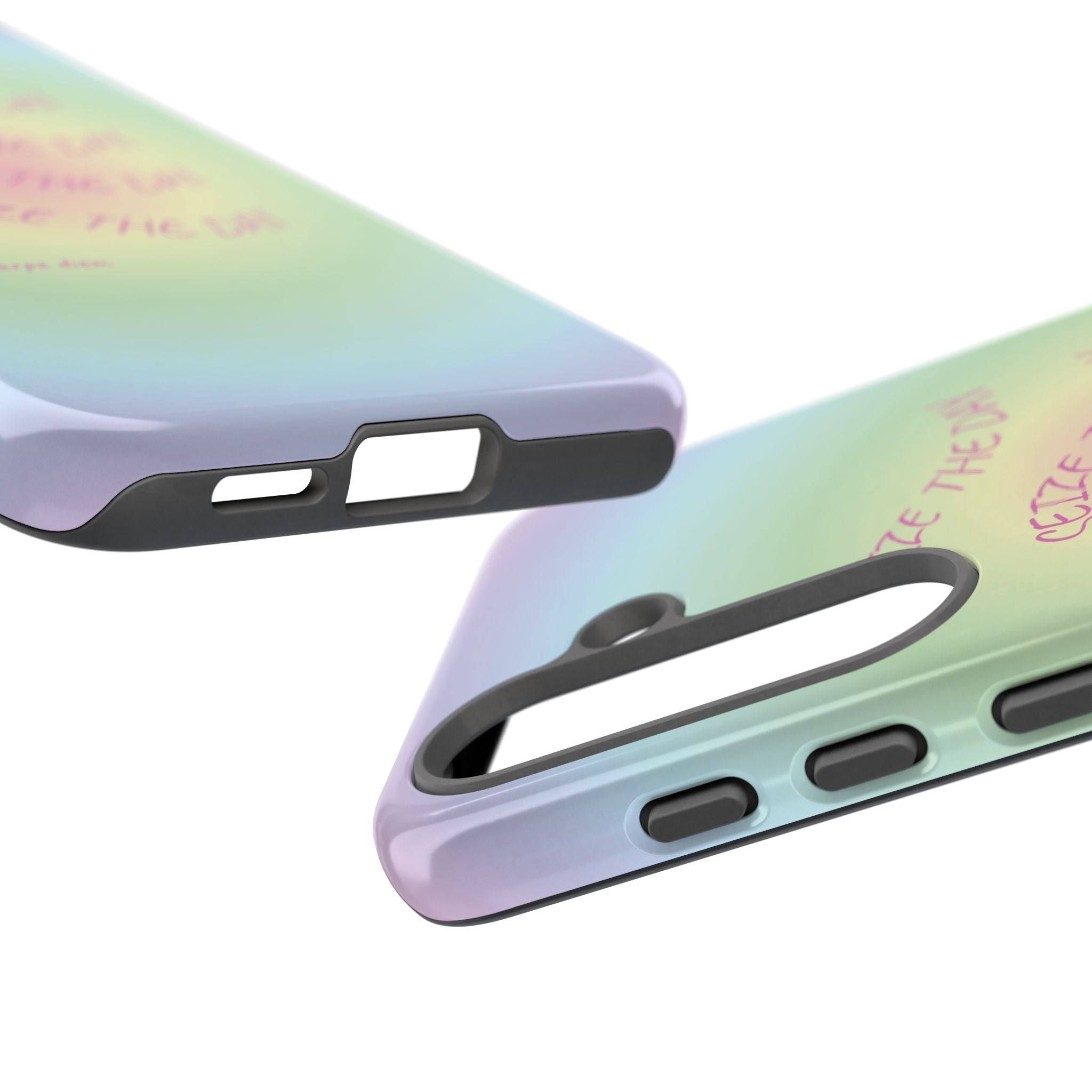 Bermuda Halo Seize The Day Pastel Gradient Tough Phone Case