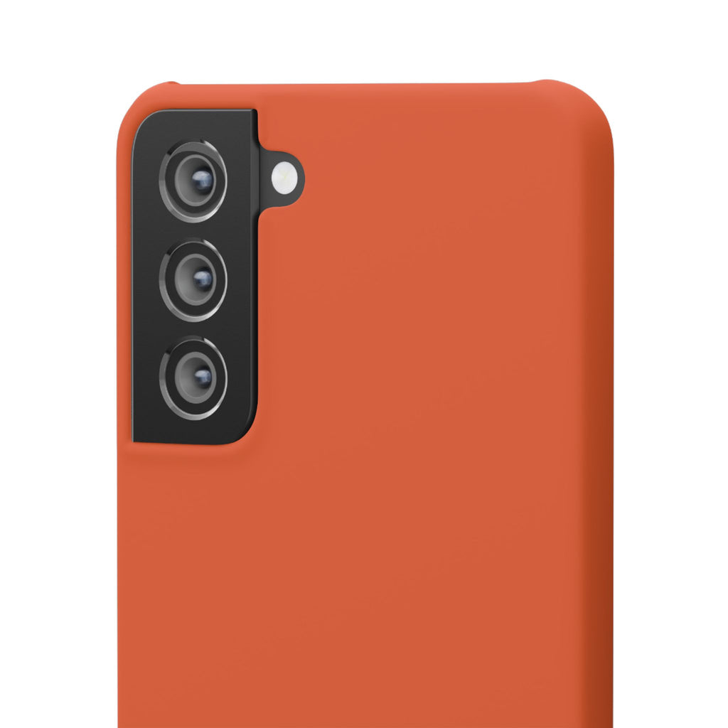 Orange Snap Phone Case
