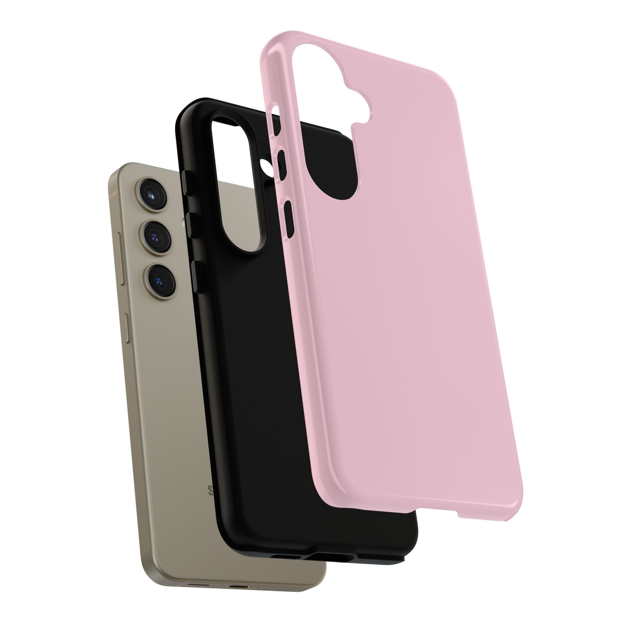Pale Pink Protective Phone Case
