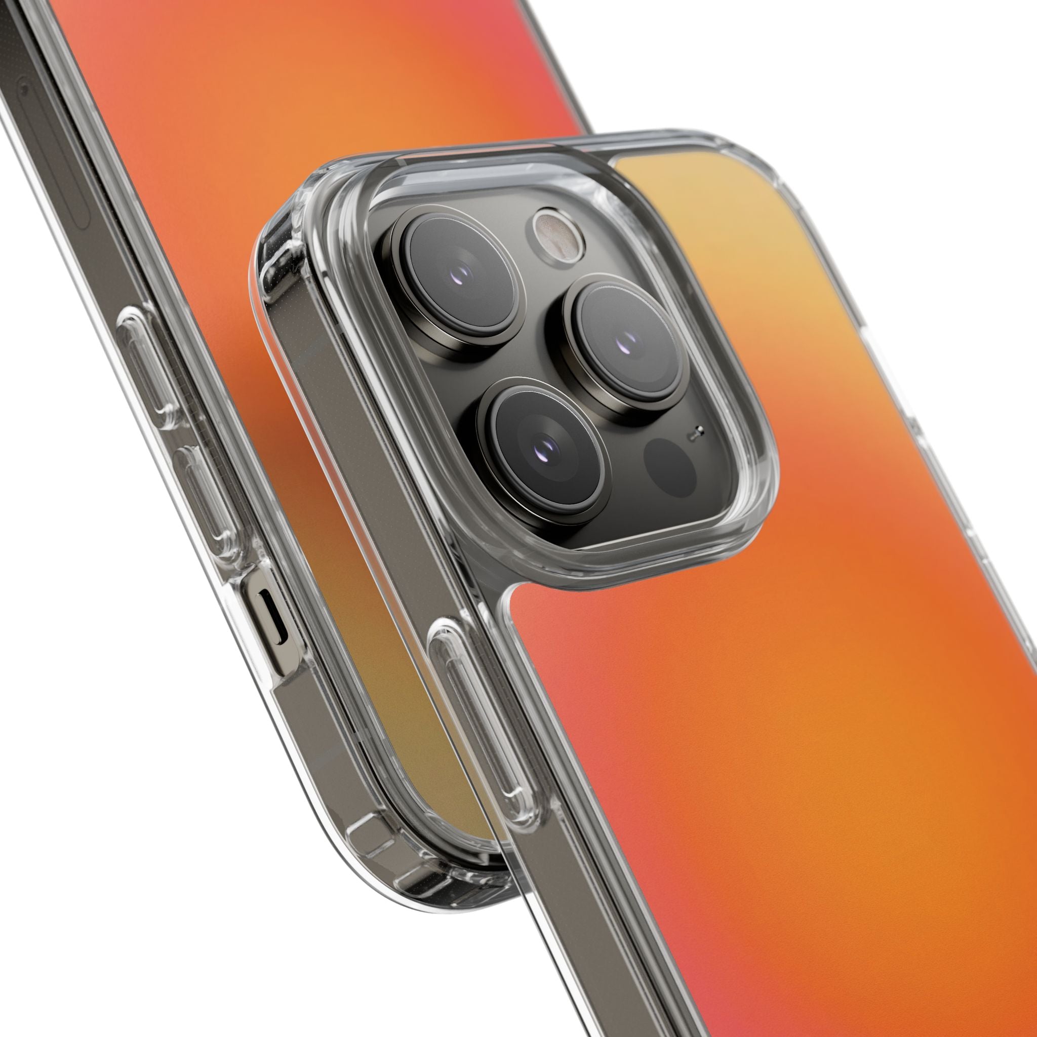 Clear Sunburst Protective Phone Case