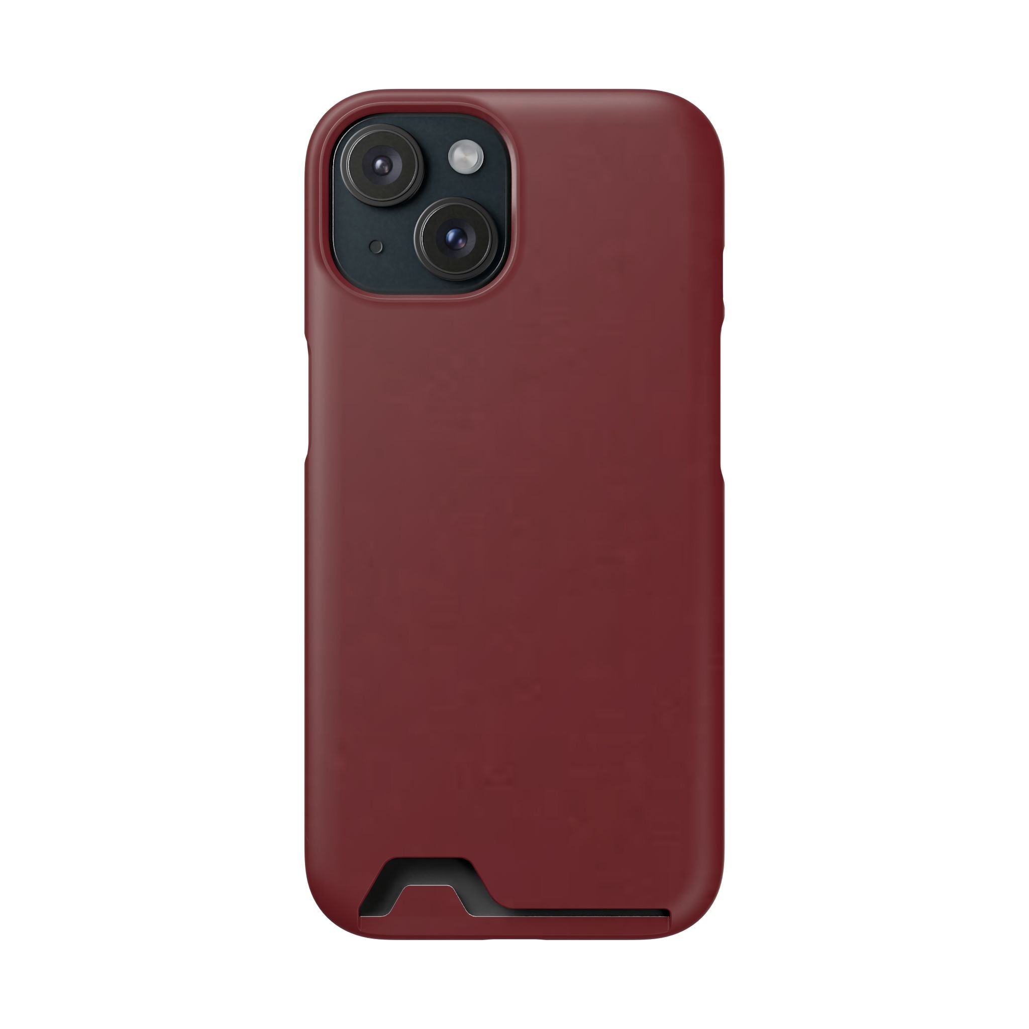 Dark Cherry Card Holder Phone Case