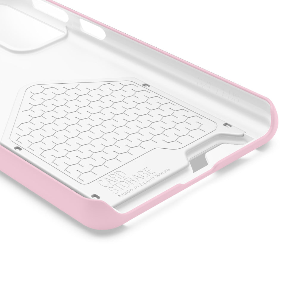 Pale Pink Card-Holder Phone Case