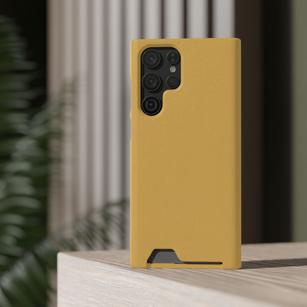 Mustard Card Holder Phone Case