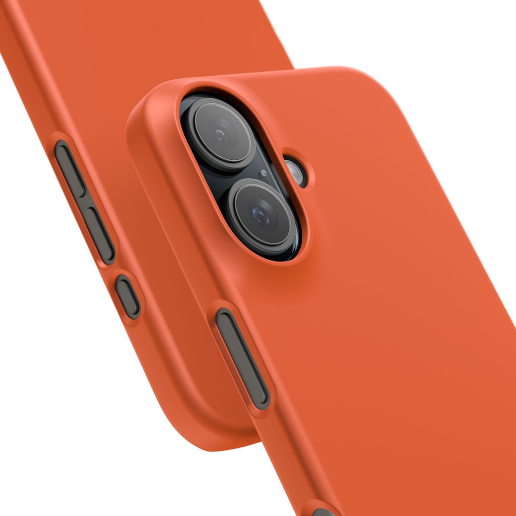 Orange Snap Phone Case