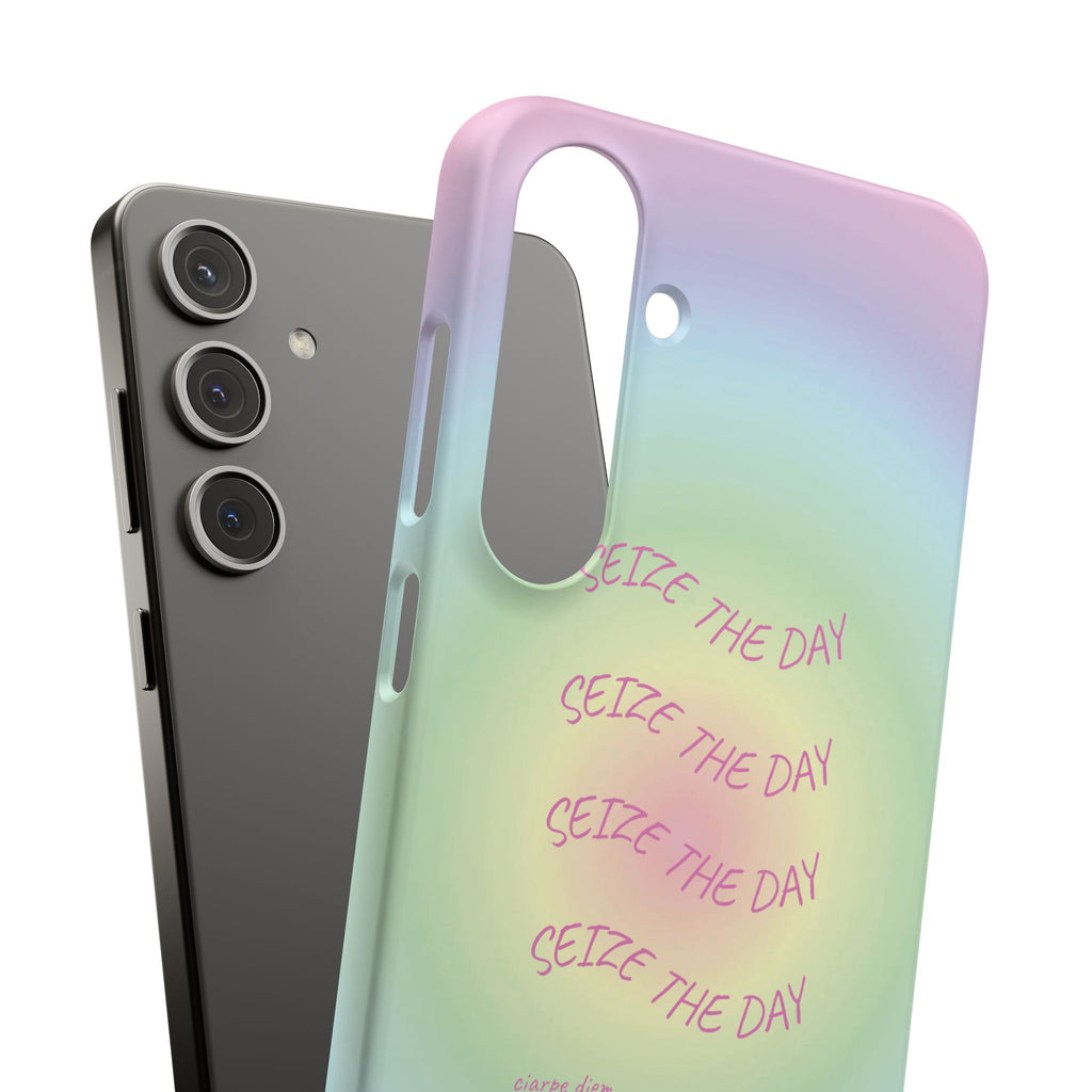 Carpe Diem Bermuda Halo Gradient Snap Phone Case