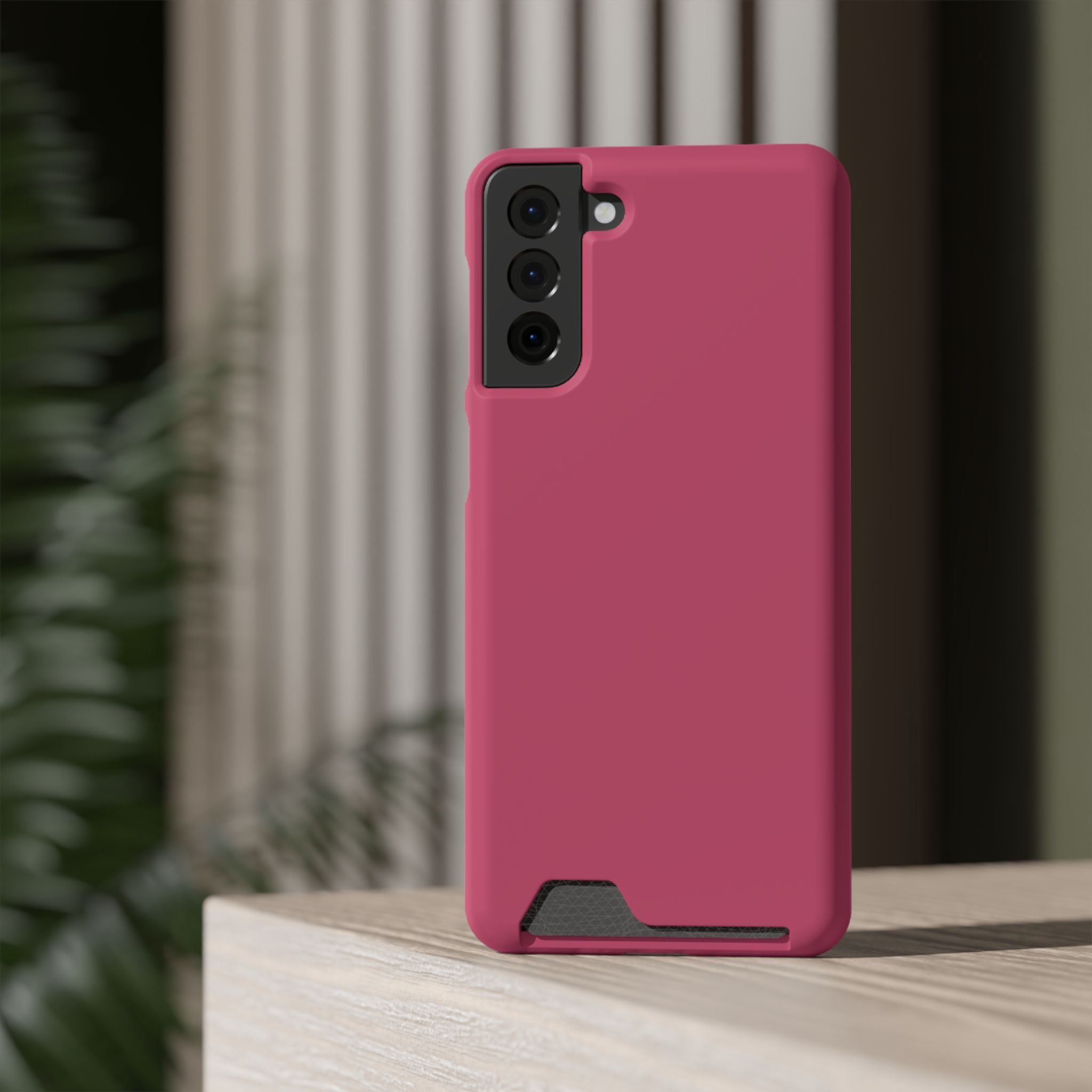 Raspberry Card Holder Phone Case
