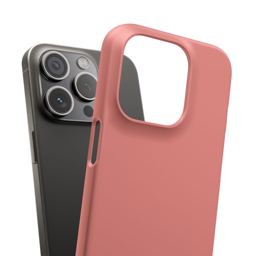 Frosty Pink Snap Phone Case