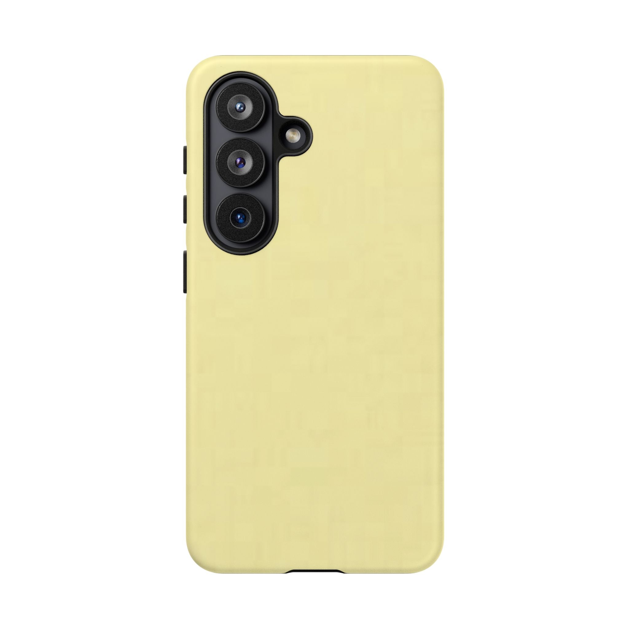 Pale Yellow Protective Phone Case
