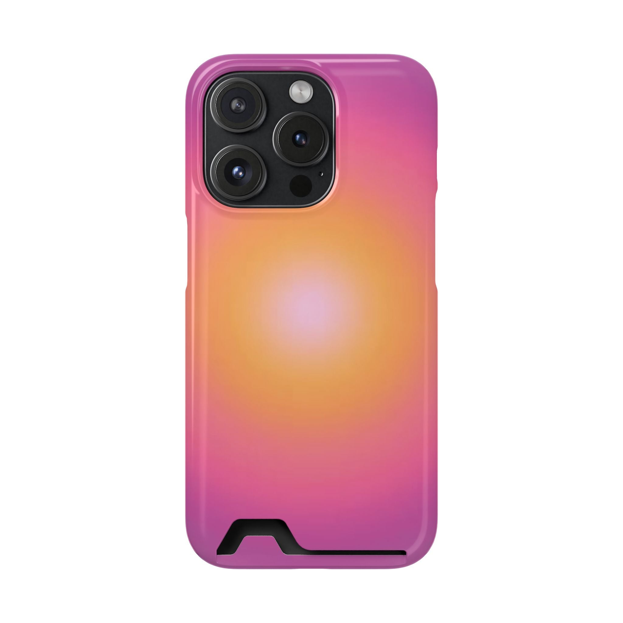 Sunset Gradient Phone Case with Card Holder