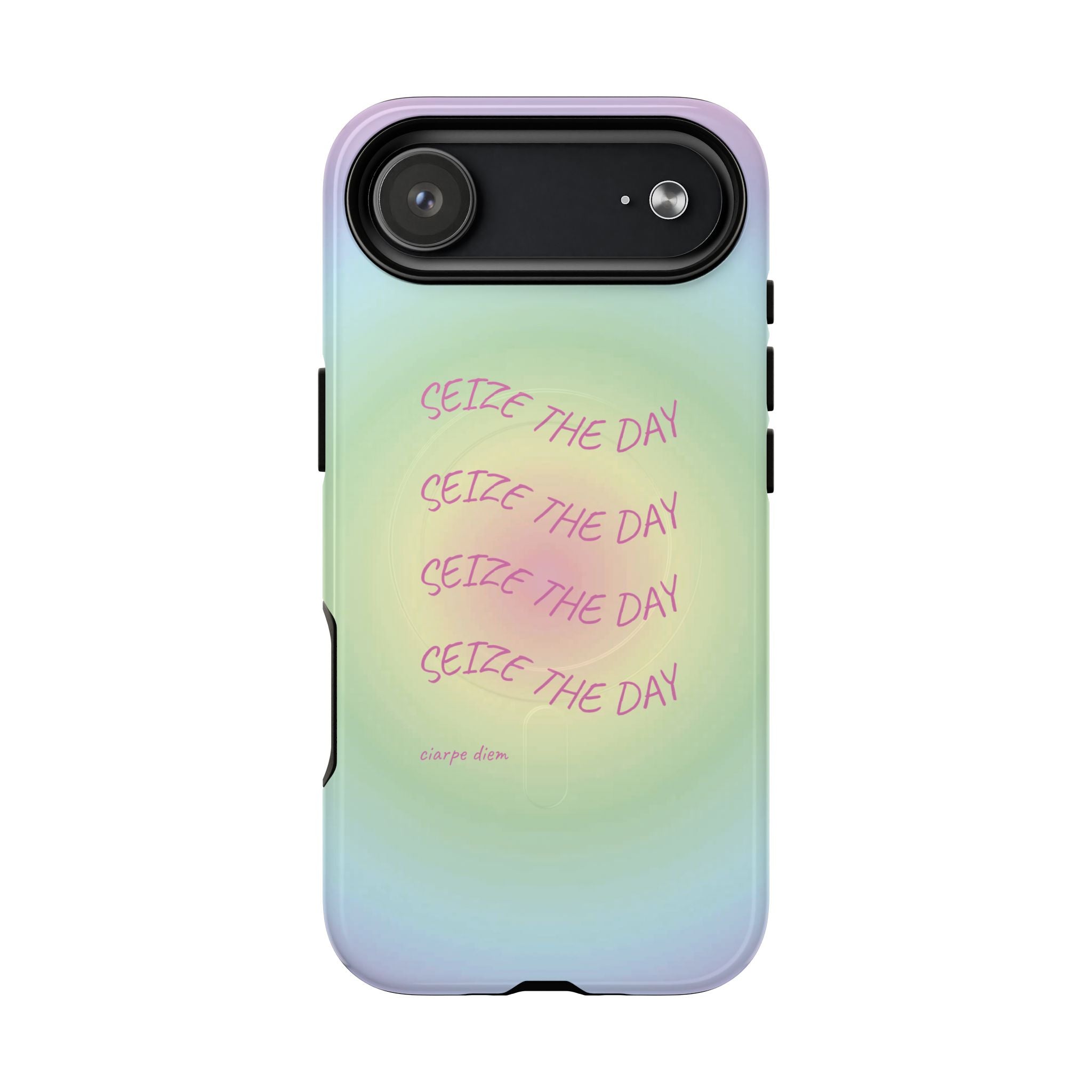 Bermuda Halo Seize The Day Gradient MagSafe Protective Phone Case