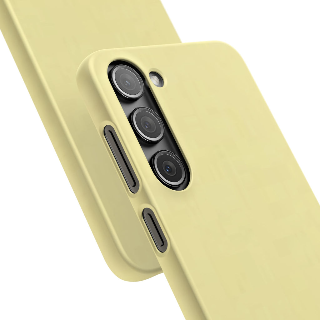Pale Yellow Snap Phone Case
