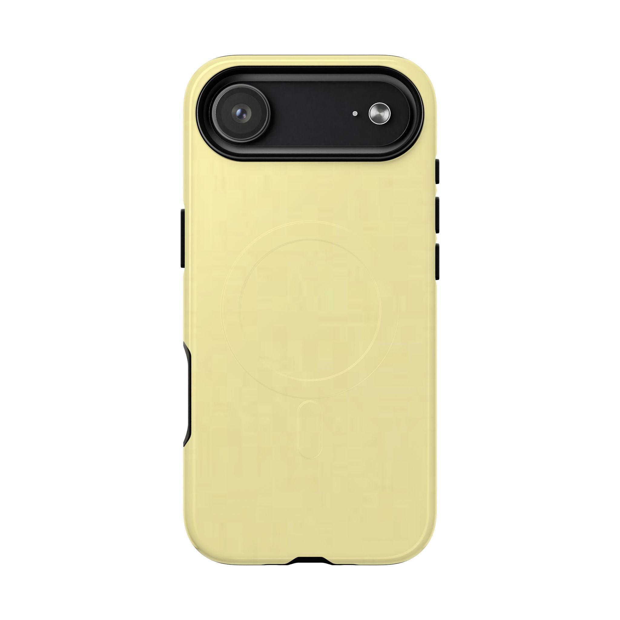 Pale Yellow MagSafe Protective Phone Case
