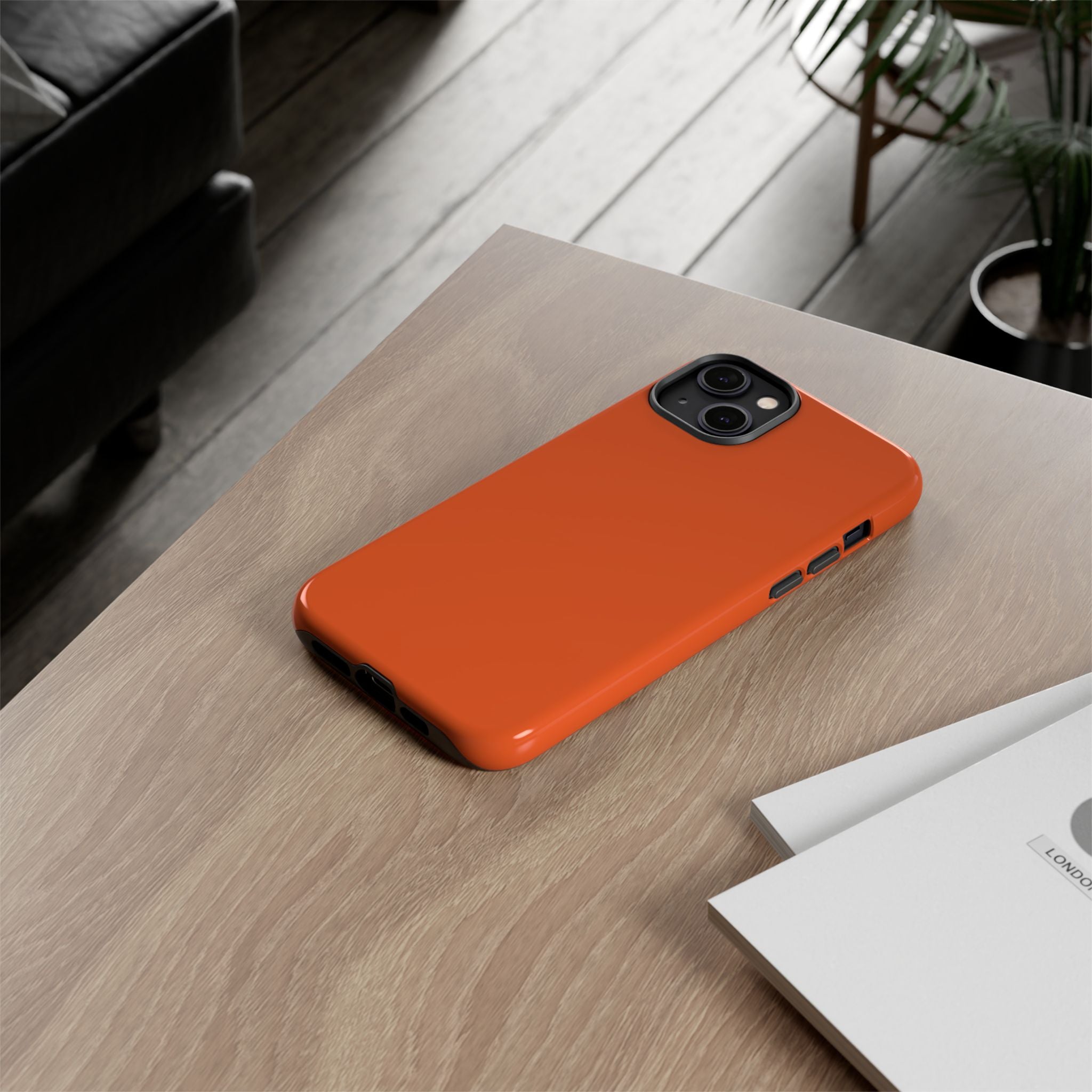 Orange Protective Phone Case