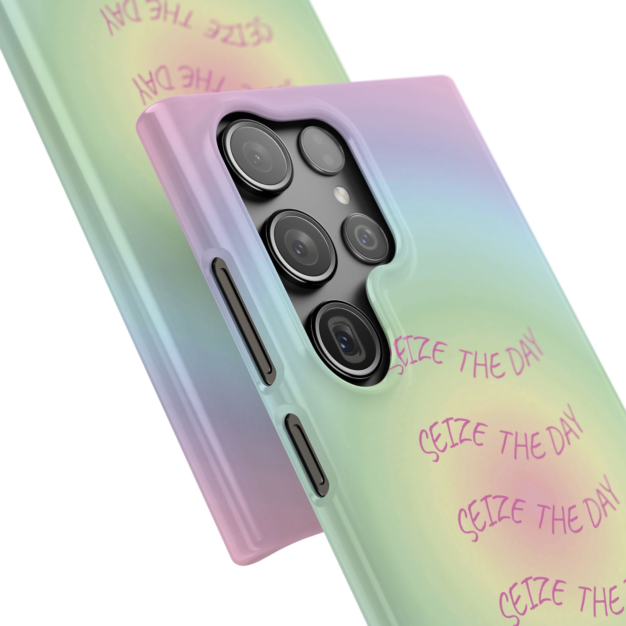 Carpe Diem Bermuda Halo Gradient Snap Phone Case