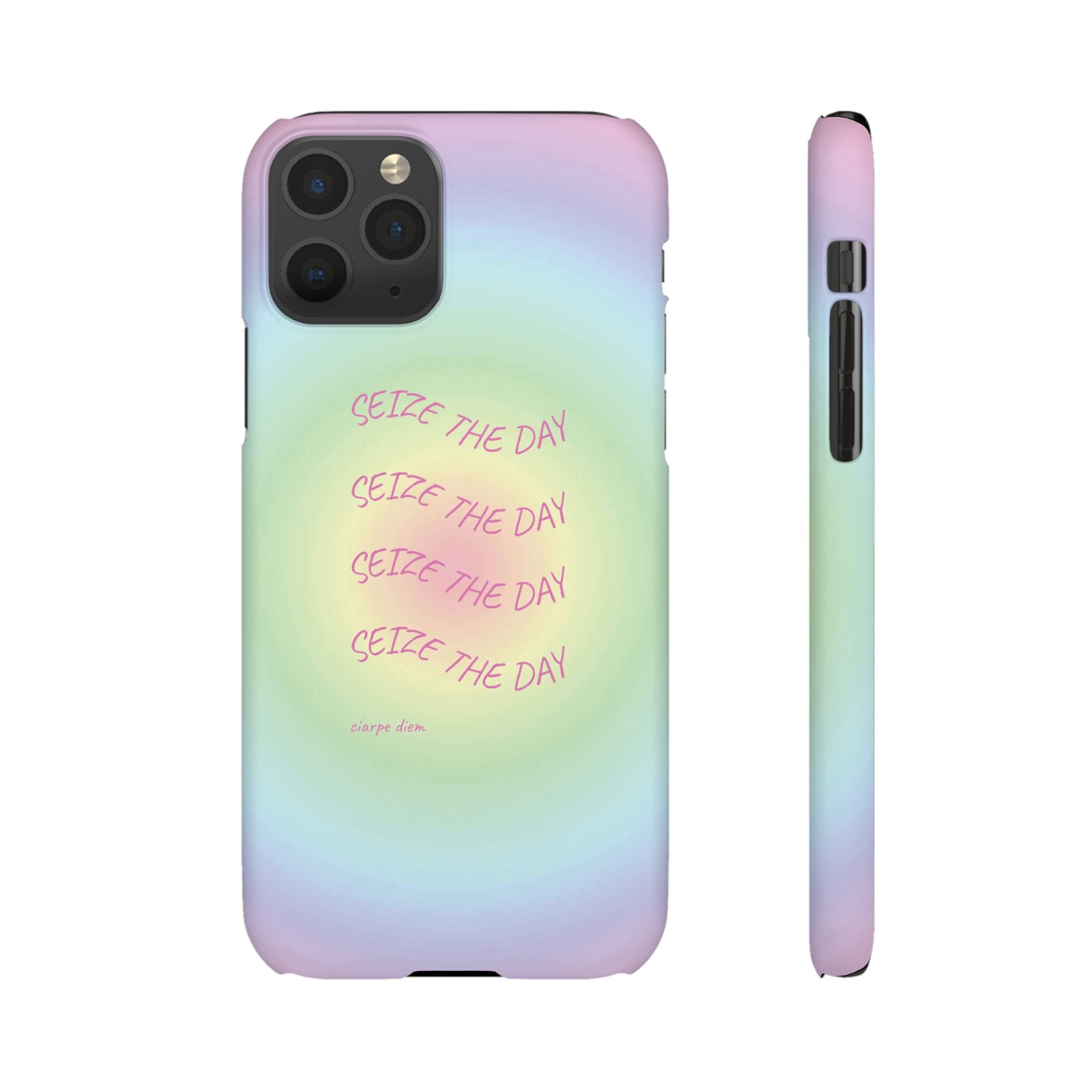 Carpe Diem Bermuda Halo Gradient Snap Phone Case